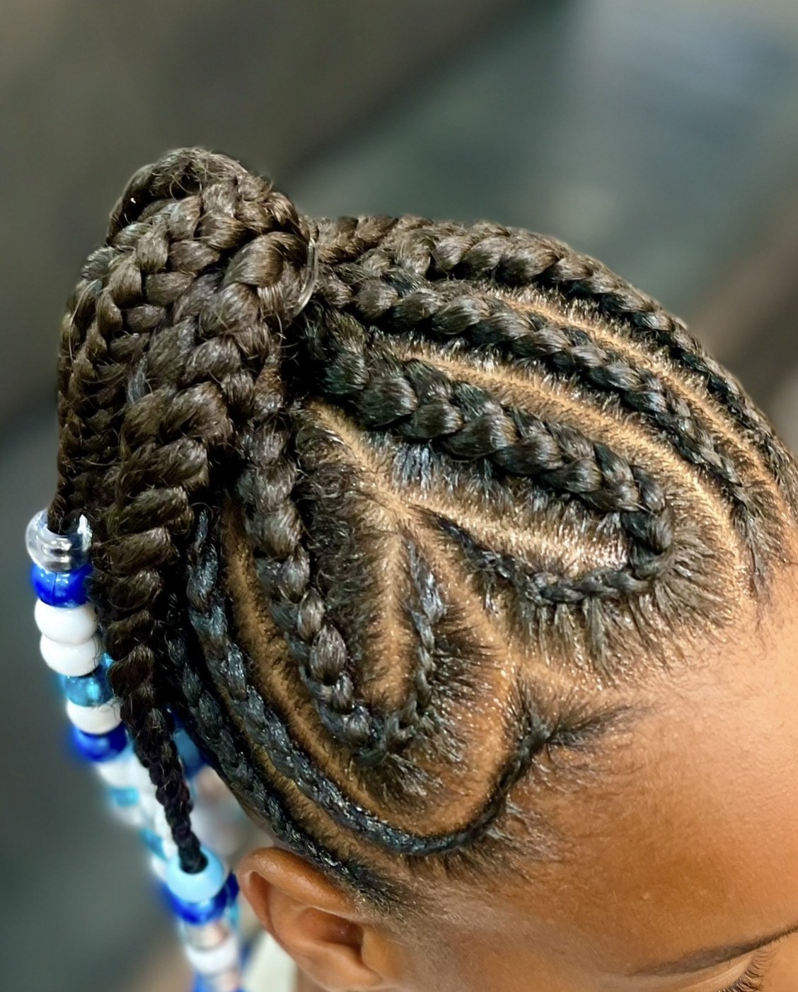 Braids with beads